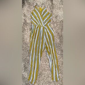 ASTR THE LABEL striped jumpsuit, Small